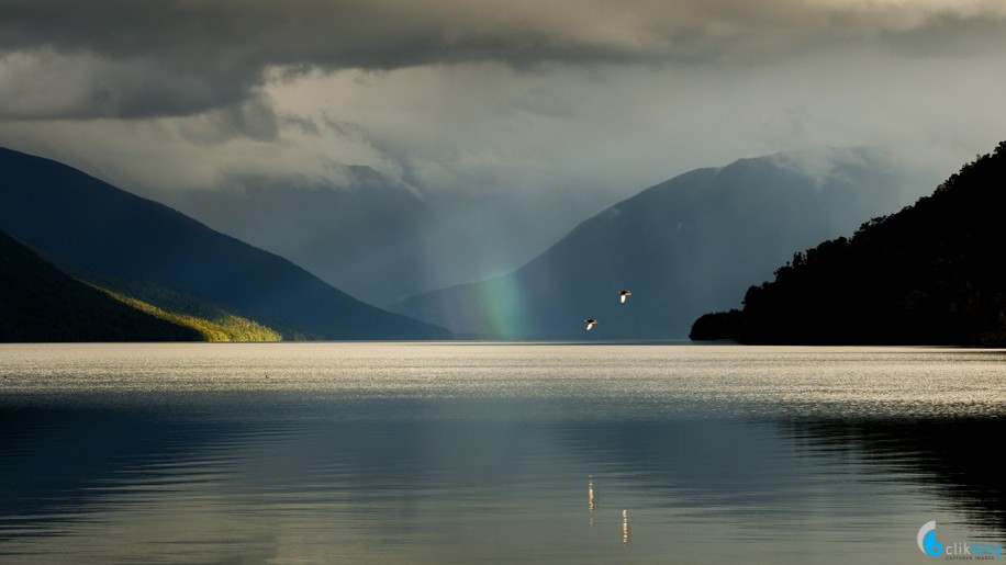 Nelson Lakes. Lake Rotorua