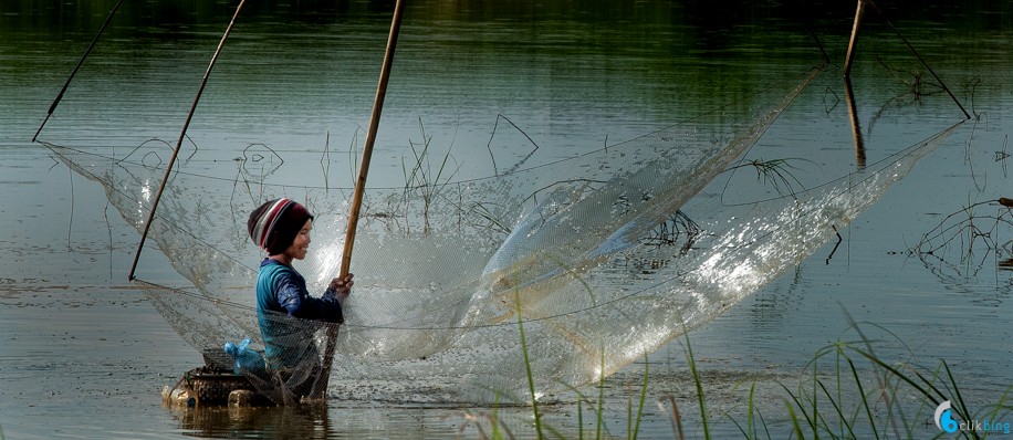 Vientiane Fisherman