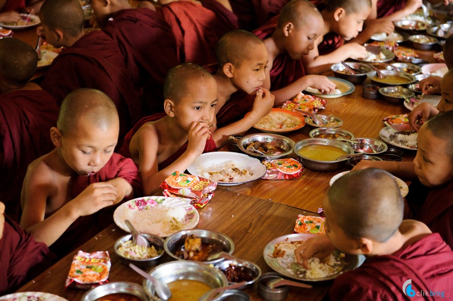 Bagan, Nuns and Orphans