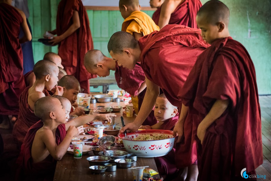 Bagan, Nuns and Orphans