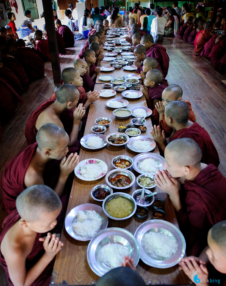 Bagan, Nuns and Orphans